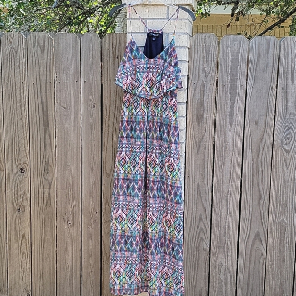 💕Printed Ruffle Maxi Dress
